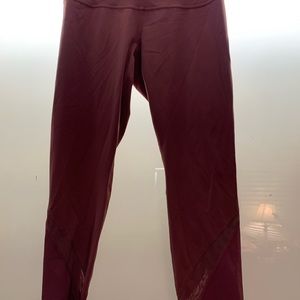 Dusty pink lululemon leggings